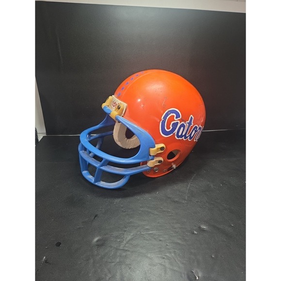 Original Riddell Gators Football Helmet Orange Paint Size 6 7/8 Office Decor FL - Picture 1 of 9